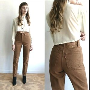 levis 501 brown